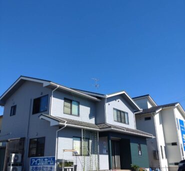 雲一つない夏空です